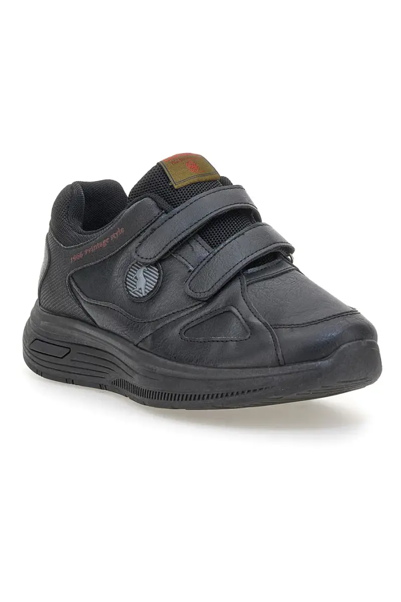 Sneakers nere con strappi e suola antiscivolo Canguro CA566 [NERO] miniatura 2