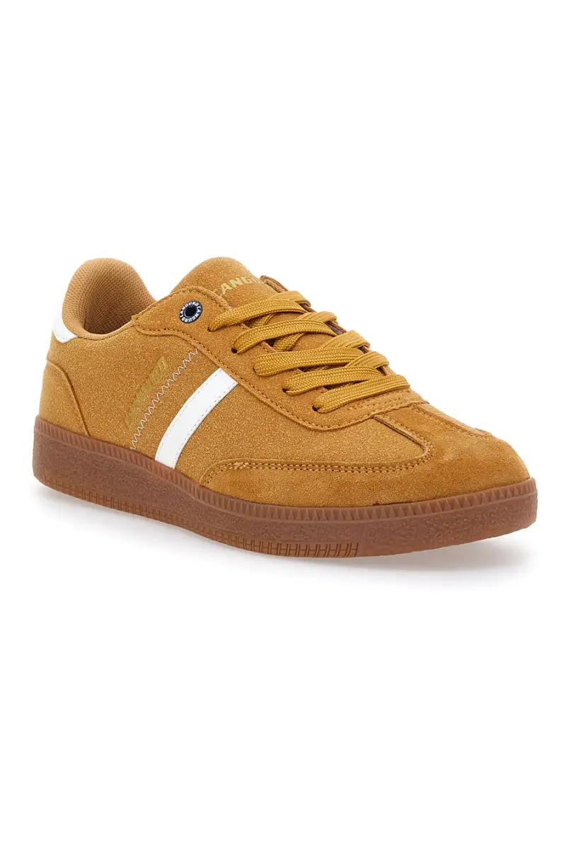 Sneakers Sabbia Con Chiusura Lacci Canguro 385 [SABBIA] miniatura 2