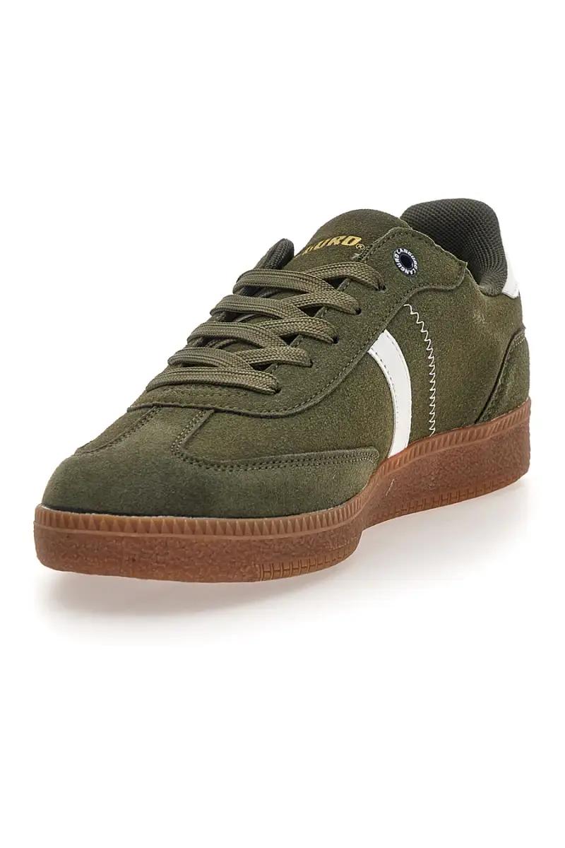 Sneakers verdi con fondo a contrasto Canguro CA385 [MILITARE] miniatura 4