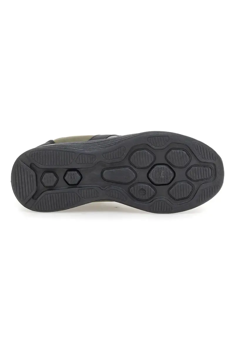 Sneakers verdi con inserti neri e suola flessibile Canguro CA1241 [MILITARE] miniatura 5