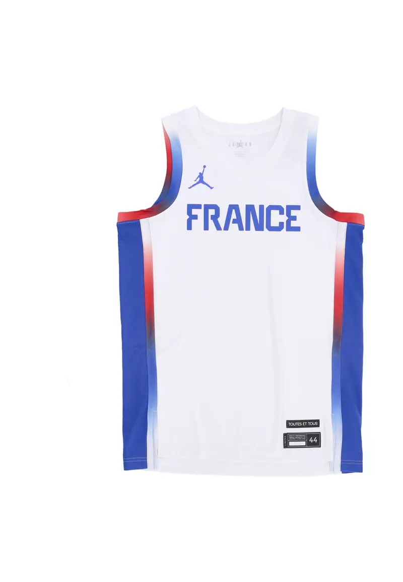 Canotta Basket Uomo Limited Home Basketball Jersey Team France White/hyper Royal