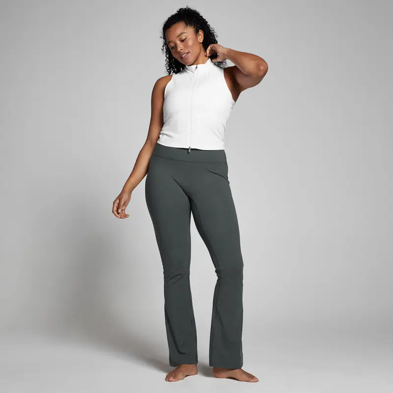 Canotta con cerniera MP Tempo da donna - Bianca - XS miniatura 2