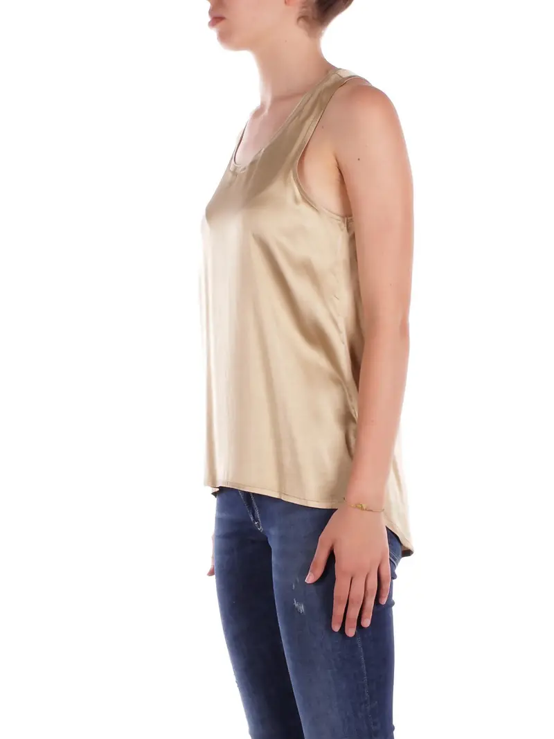 Canotta Donna MANILA GRACE Beige Canotta miniatura 2