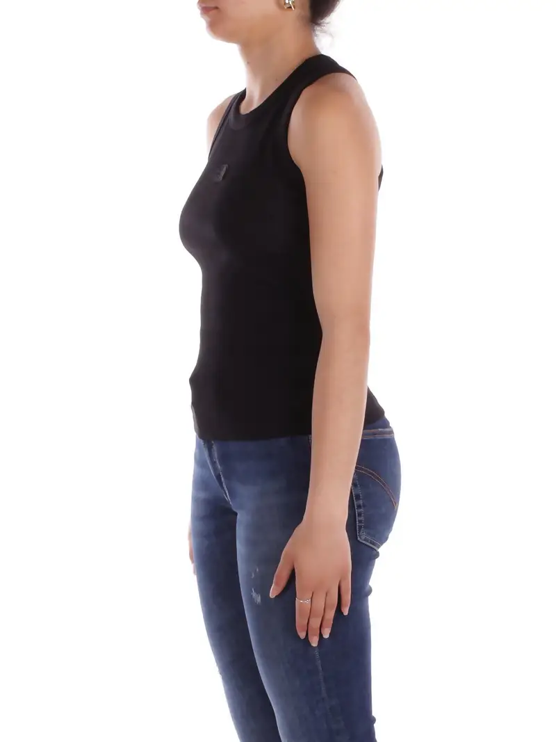 Canotta Donna THE NORTH FACE Black Women's slim rib tank miniatura 2