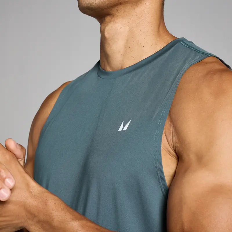 Canotta sportiva MP da uomo - Dark Slate - XS miniatura 3