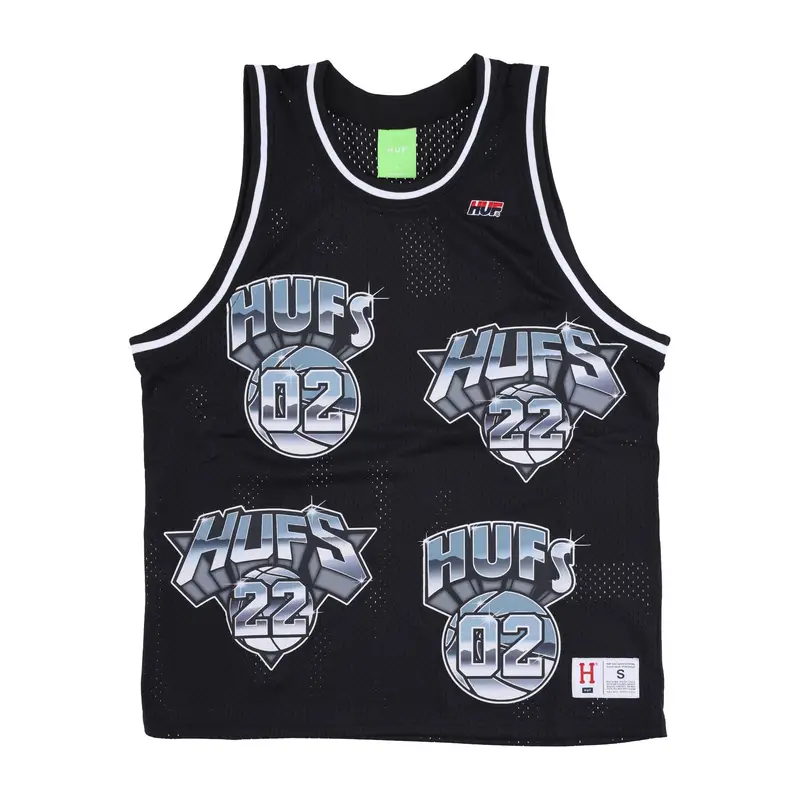 Canotta Tipo Basket Uomo Basketball Jersey Black