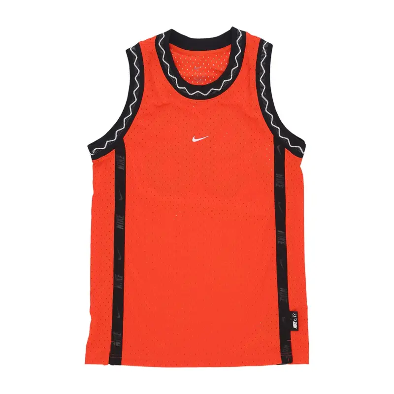 Canotta Tipo Basket Uomo Premium Basketball Jersey Picante Red/white