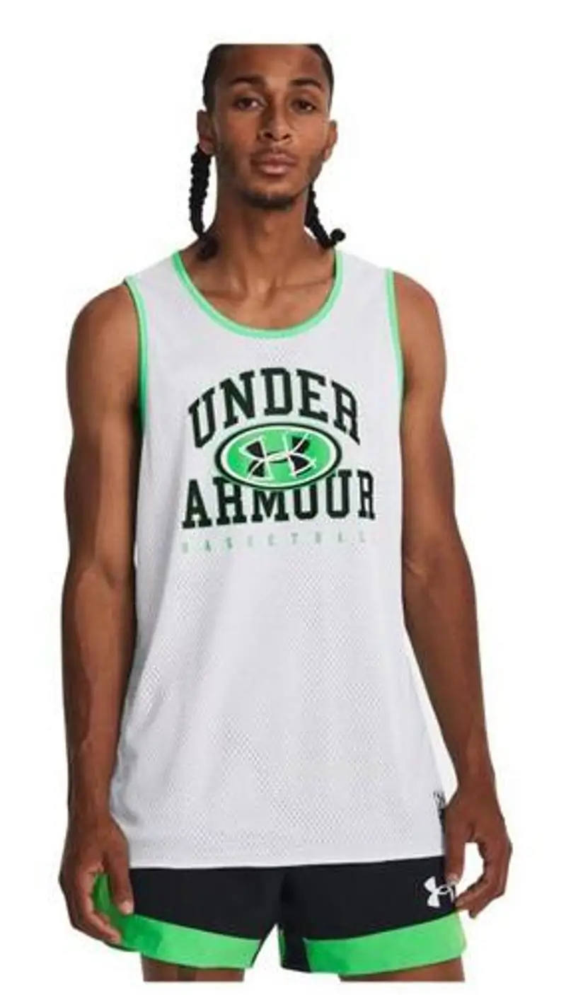 Canotta uomo under armour baseline reversible bianca |  Under Armour