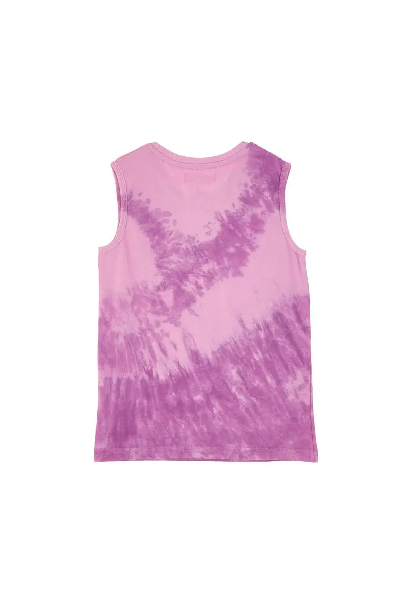 Canotta Viola Effetto Tie-Dye Pitt Kids PT-G-T-05078 miniatura 2