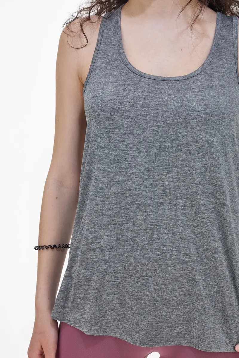 Canottiera Skechers Godri Swift Tunic Tank Grigia miniatura 2