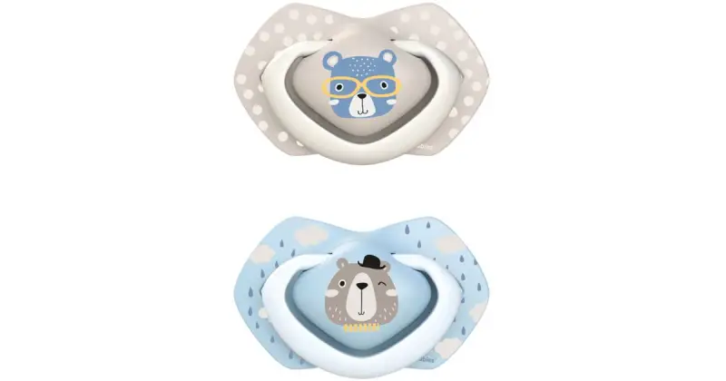 Bonjour Paris B 6-18 m ciuccio Blue 2 pz