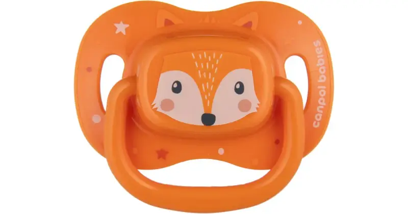 Cute Animals 18m+ ciuccio arancio 1 pz