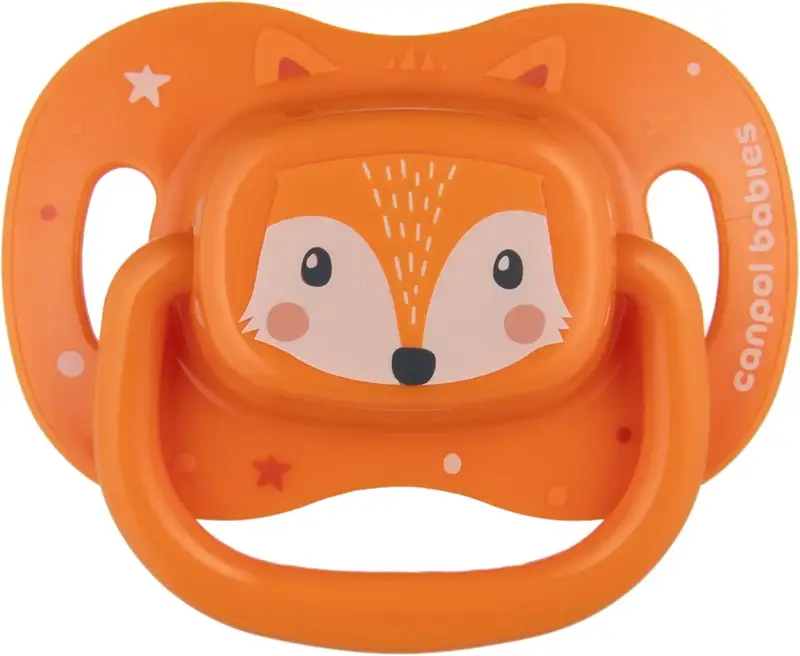 Cute Animals 6-18m ciuccio arancio 1 pz