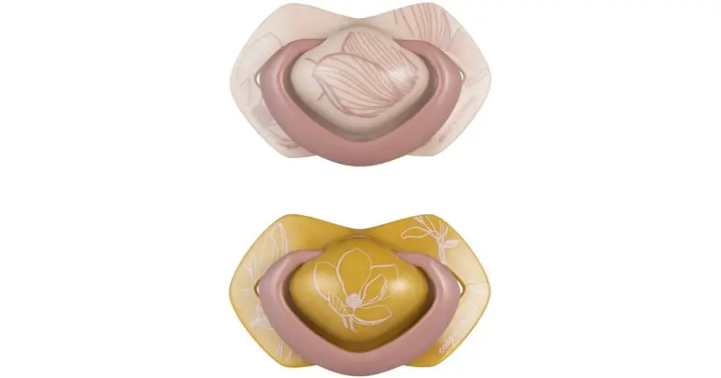 Light Touch Gold ciuccio 18m+ rosa 2 pz