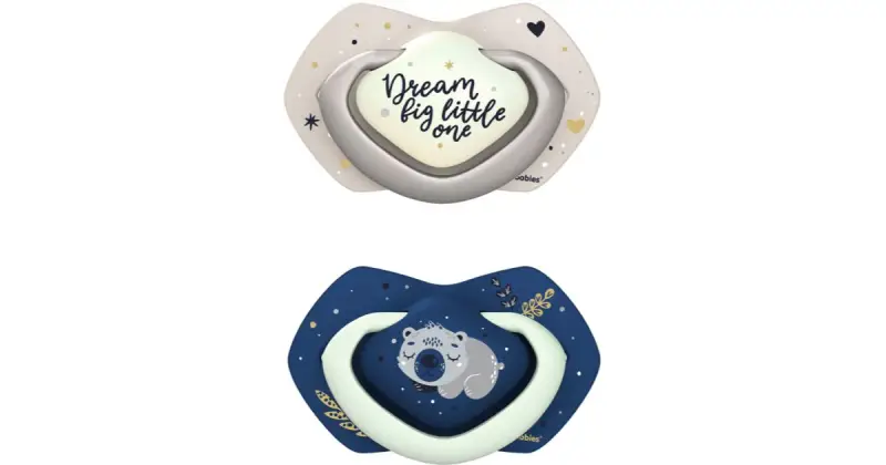 Light Touch Sleepy Koala ciuccio 6-18m Blue 2 pz