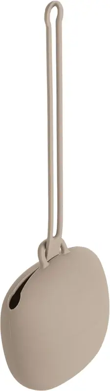 Silicone Soother Case porta ciuccio Beige 1 pz