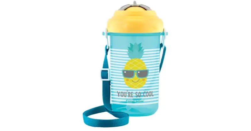 So Cool Bottle bottiglia per bambini con cannuccia Ananas 12m+ 400 ml