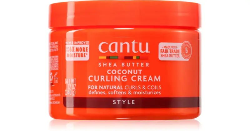 Shea Butter crema per capelli ricci per fissare e modellare 355 ml