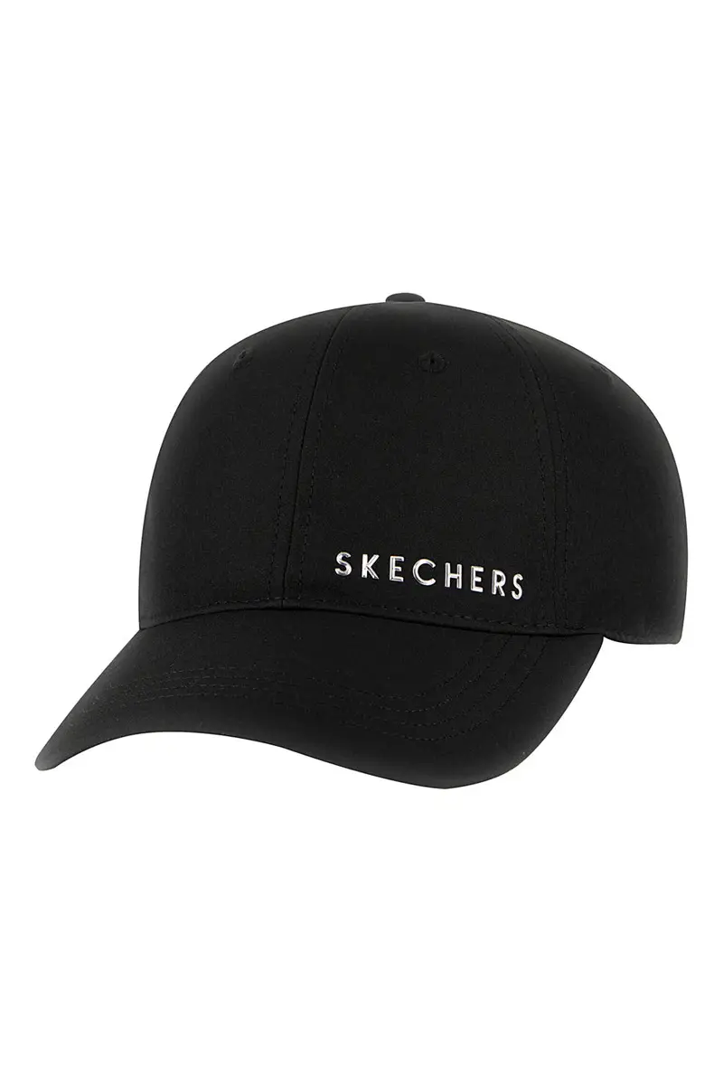 Capellino Nero Con Cinturino Regolabile Skechers Skech-Shine Foil Baseball Hat