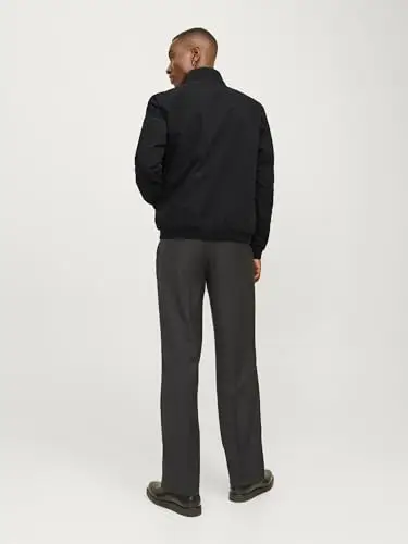 CAPISPALLA E GIACCHE Uomo JACK&JONES 12204277 HARRINGTON BLACK miniatura 3