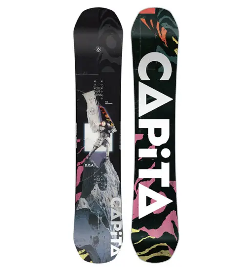 D.O.A. - tavola da snowboard Black