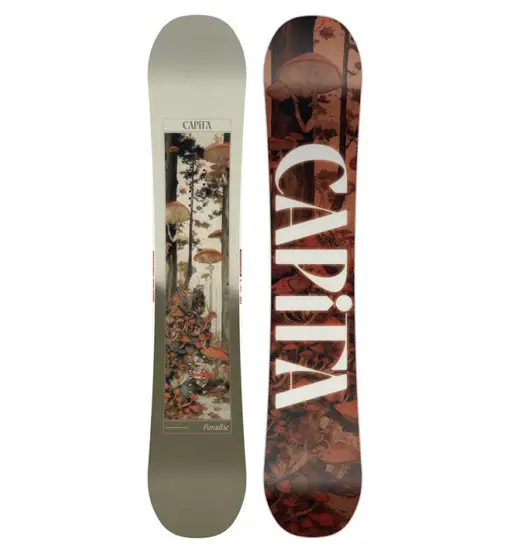 Paradise - tavola da snowboard - donna Red