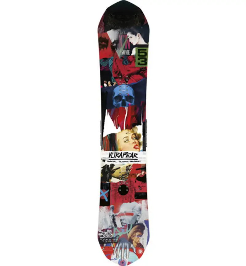 Ultrafear - tavola da snowboard Black