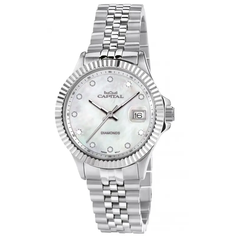 Orologio Donna Capital ad2056-1-rio 30 mm SILVER