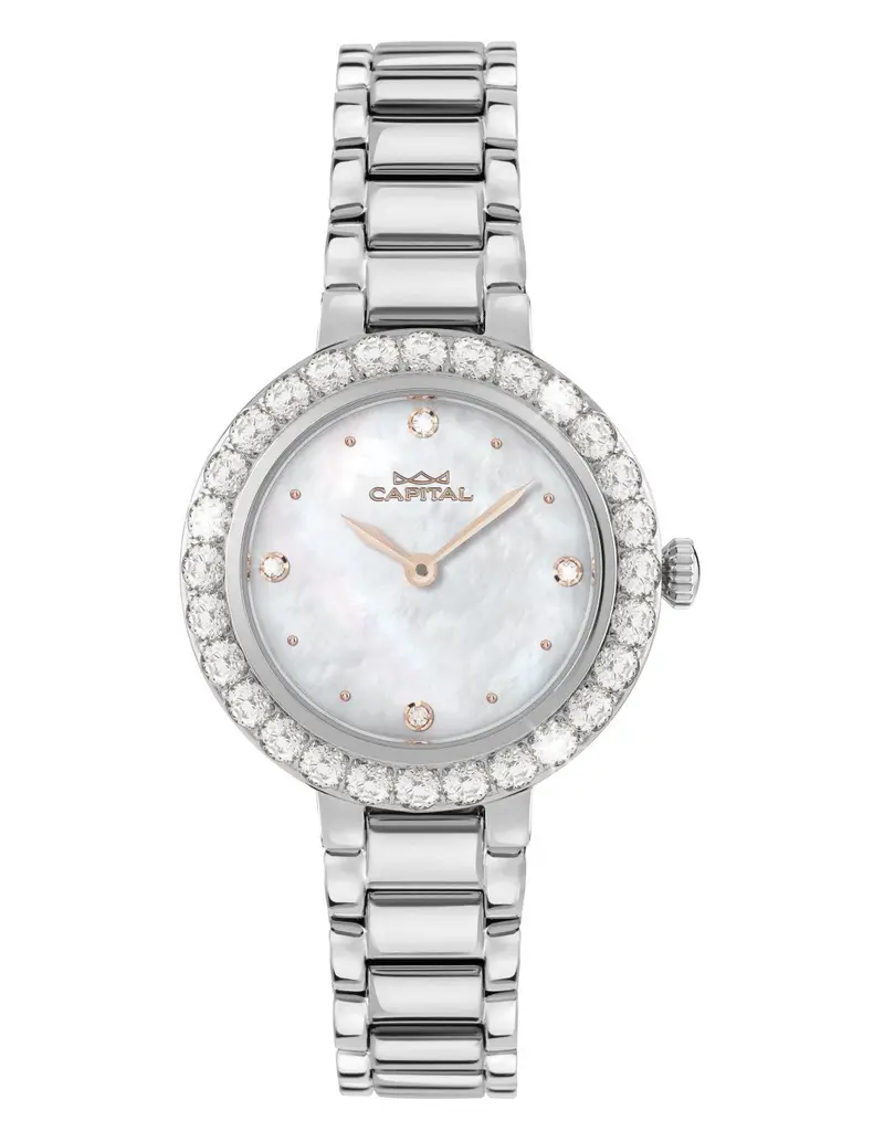 Orologio Donna Capital ax8154-uz 30 mm SILVER