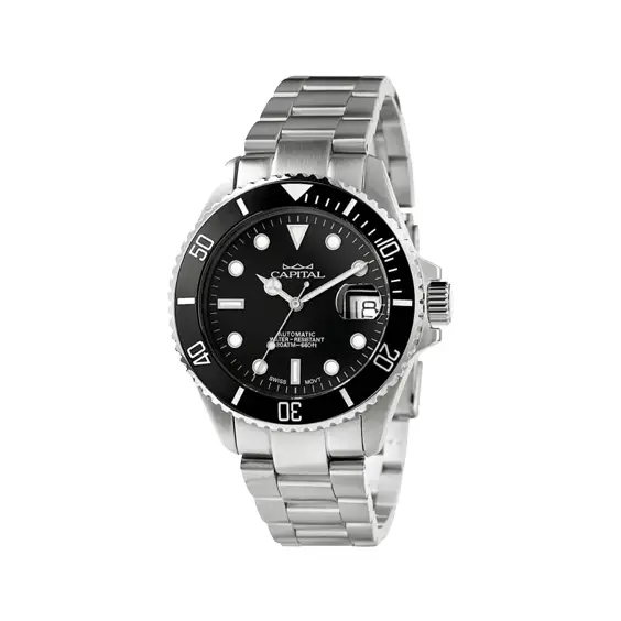 Orologio Uomo Capital AT1021-1-EUA 40 mm SILVER