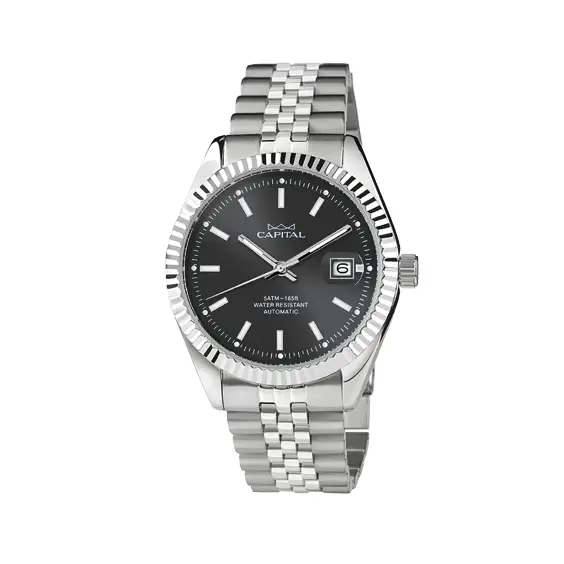 Orologio Uomo Capital AT475-3-REA 40 mm SILVER