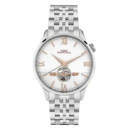 Orologio Uomo Capital at578-1 41 mm SILVER