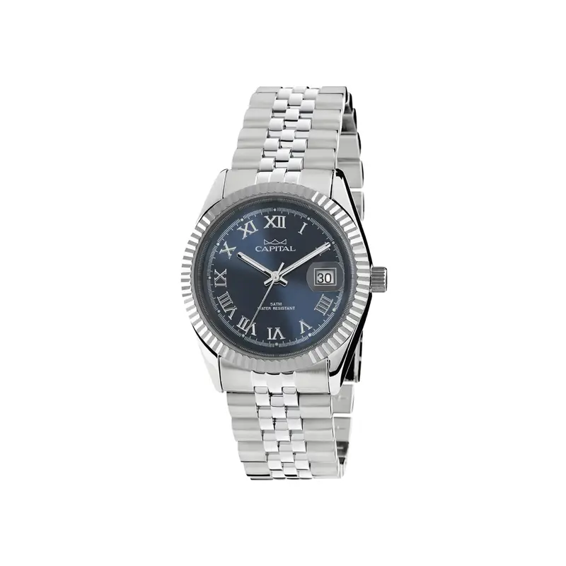 Orologio Uomo Capital AX336-03-OI 36 mm SILVER