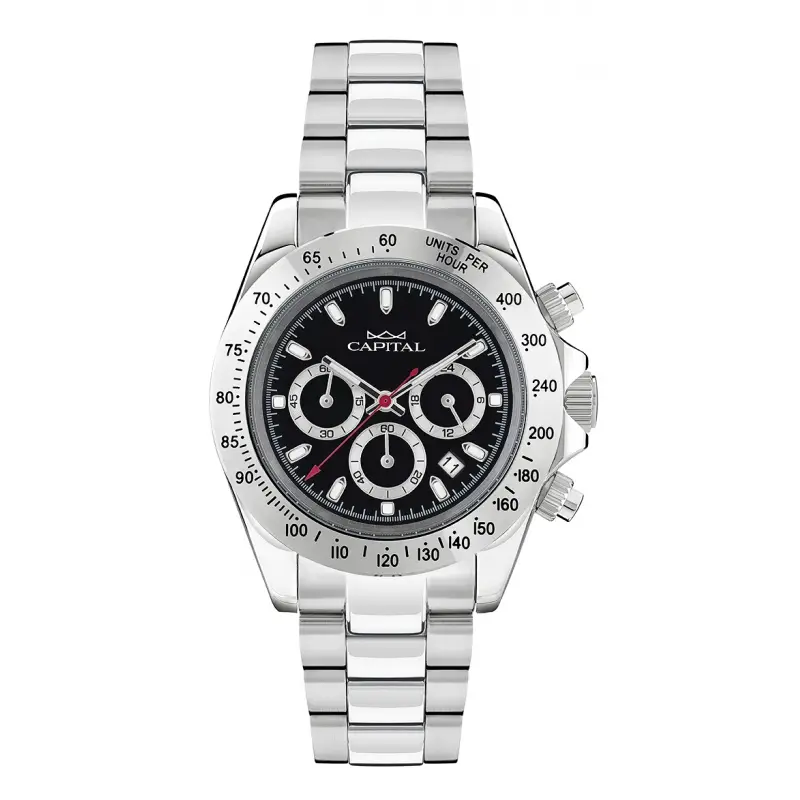 Orologio Uomo Capital AX831-04-CZ 42 mm SILVER