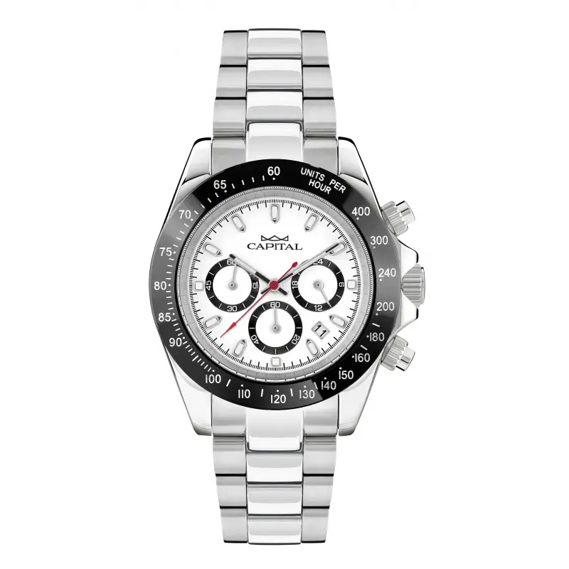 Orologio Uomo Capital ax831-07-cz 42 mm SILVER