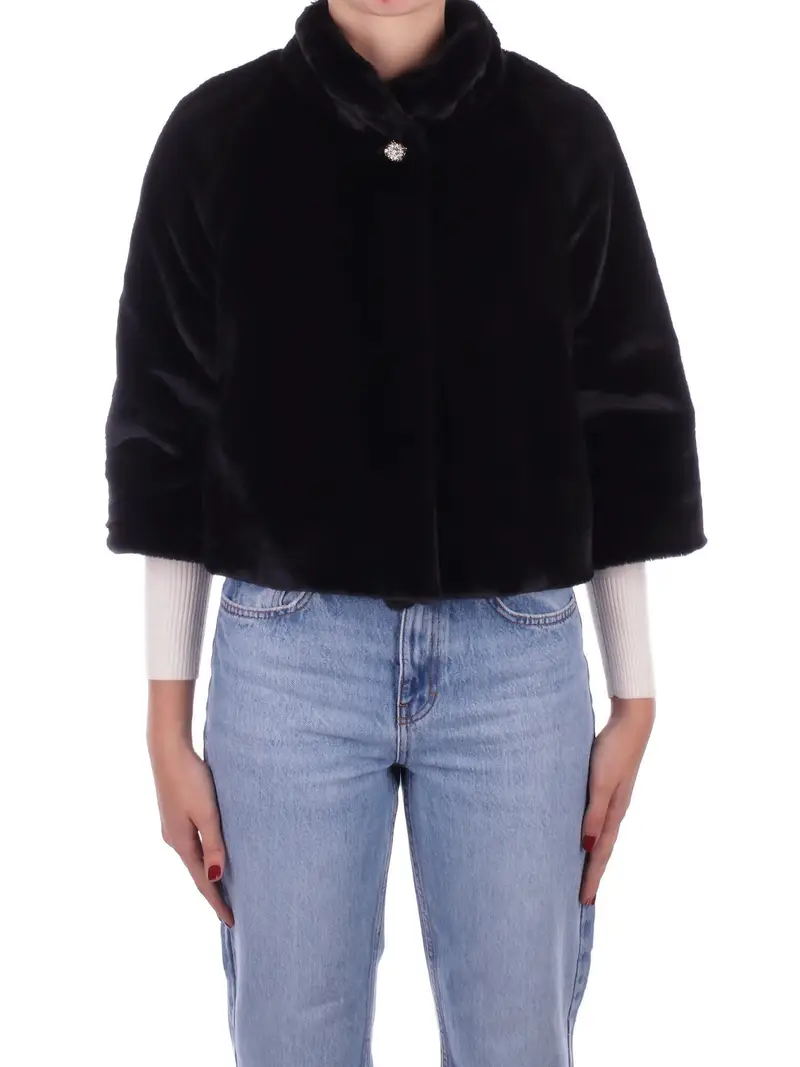 Cappa Donna MADEMOISELLE DU MONDE Nero