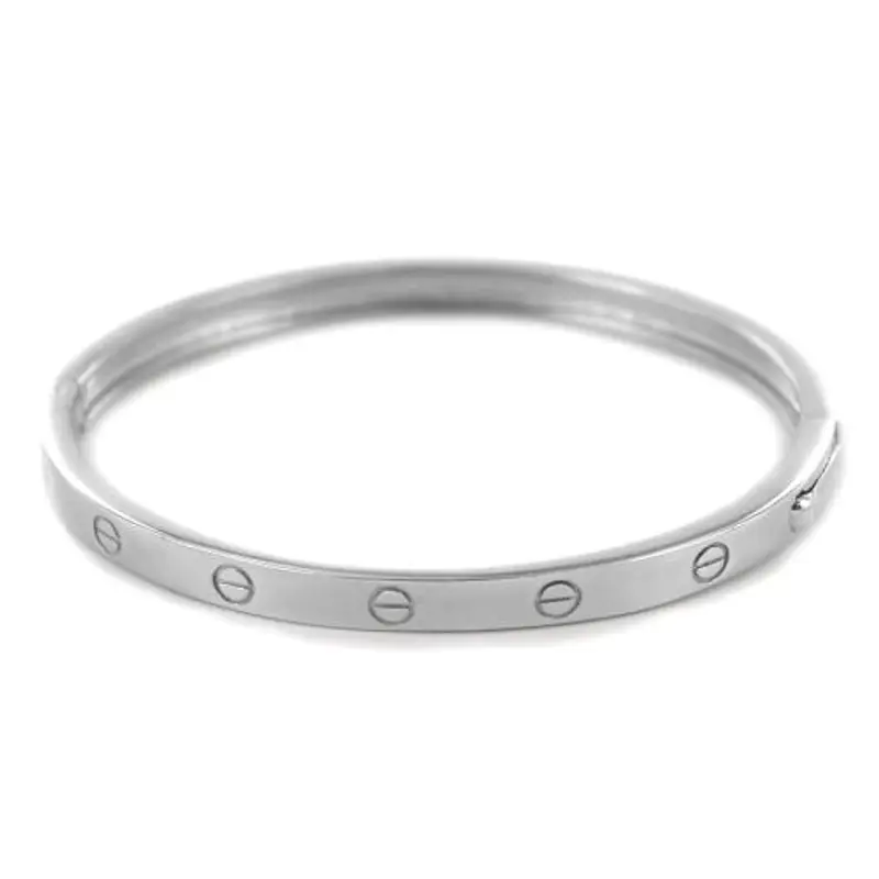 bracciale con viti in argento