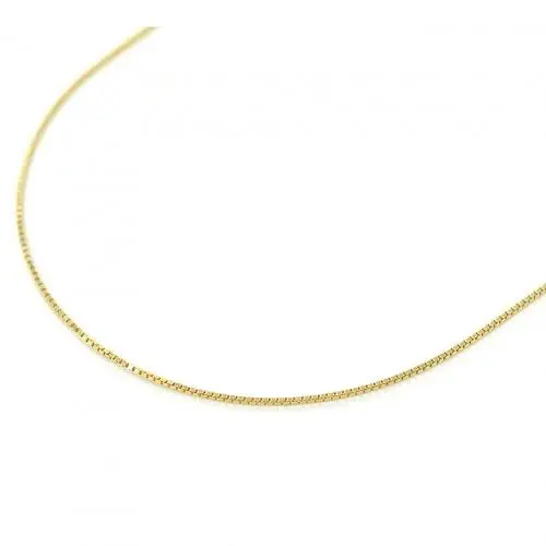 catena unisex veneziana in argento dorato 40 cm miniatura 2