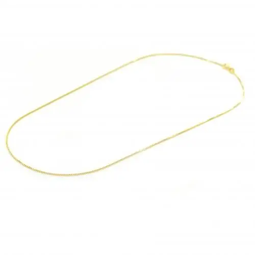 catena unisex veneziana in argento dorato 40 cm miniatura 3