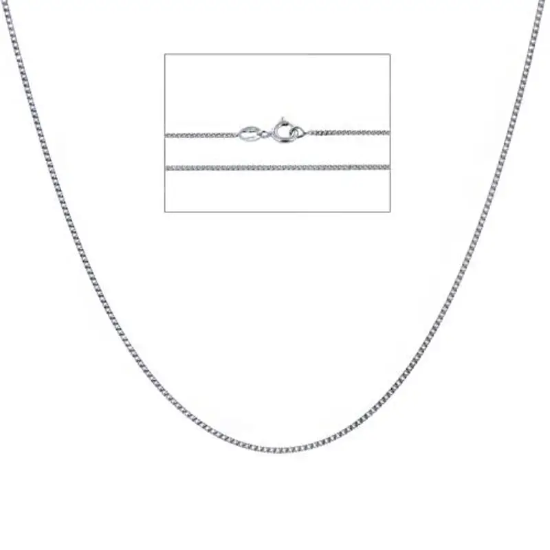 collana groumette uomo in argento 60 cm