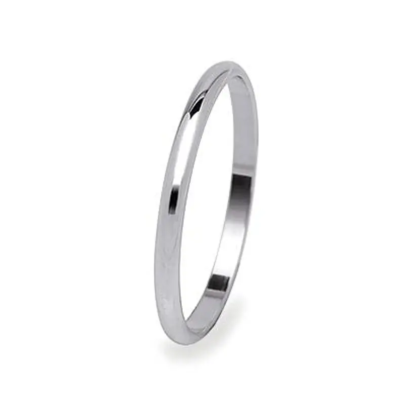 fedina sottile in argento