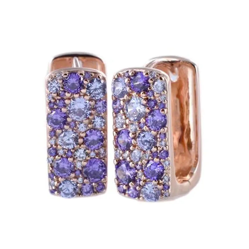 Cappagli Charme Orecchini Viola 2374868