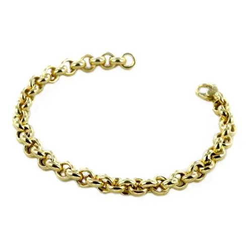 bracciale donna a catena in oro giallo