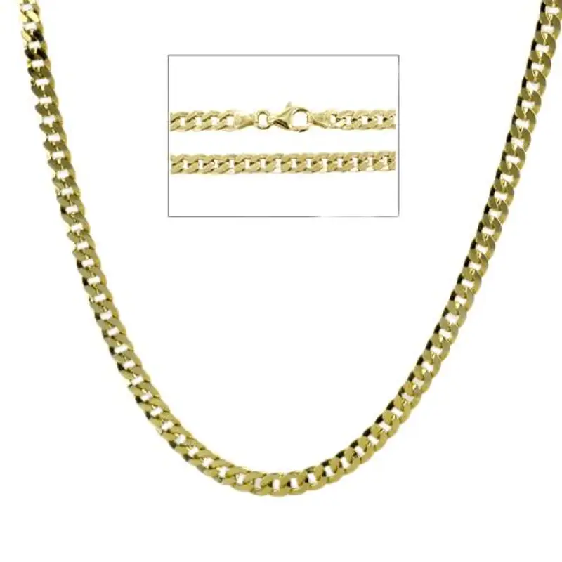 catena da uomo groumette in oro giallo 18 kt - 50 cm 26 grammi