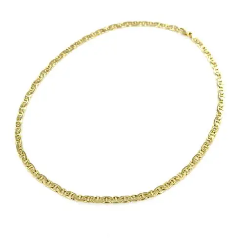 catena da uomo in oro giallo 18 kt maglia traversino 37 gr - 50 cm miniatura 5