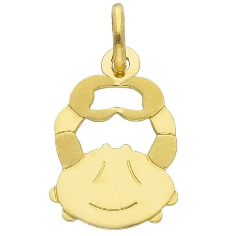 ciondolo oroscopo - segno zodiacale - in oro giallo cancro