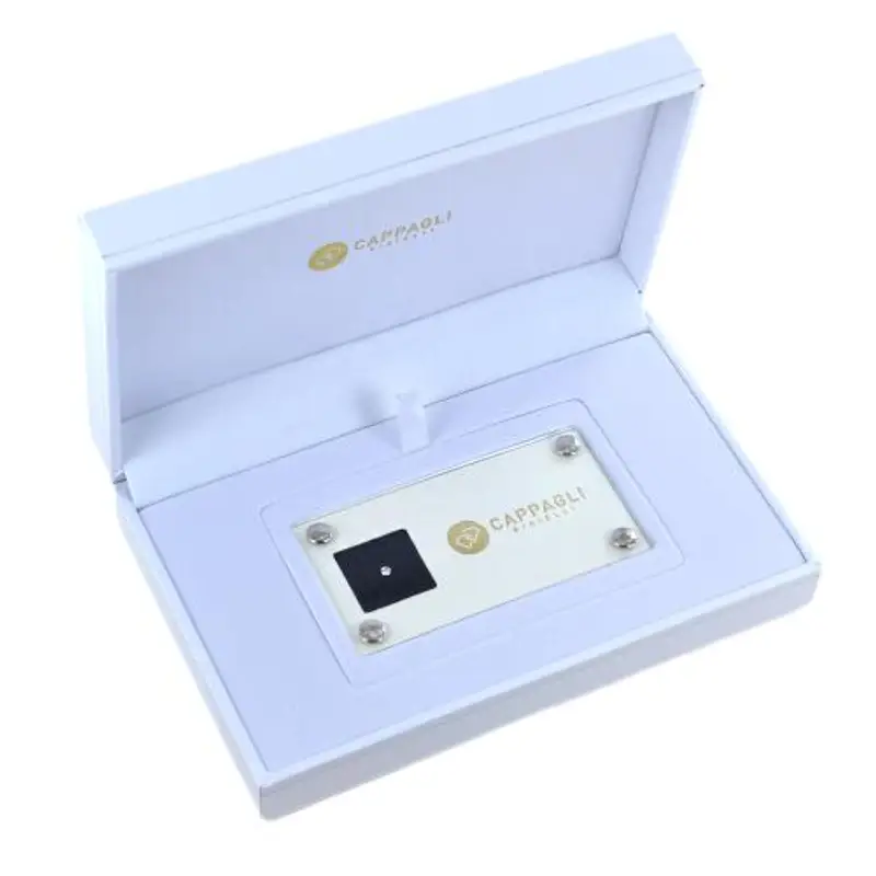 diamante in blister per carati 0.07 colore g purezza vs