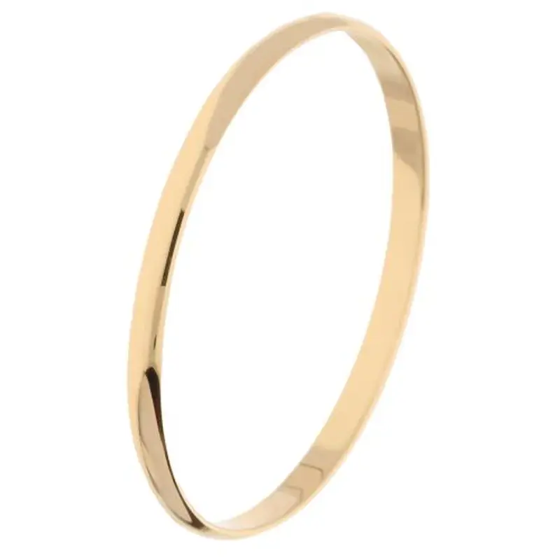 fedina fermanello ultra sottile in oro giallo liscia e lucida