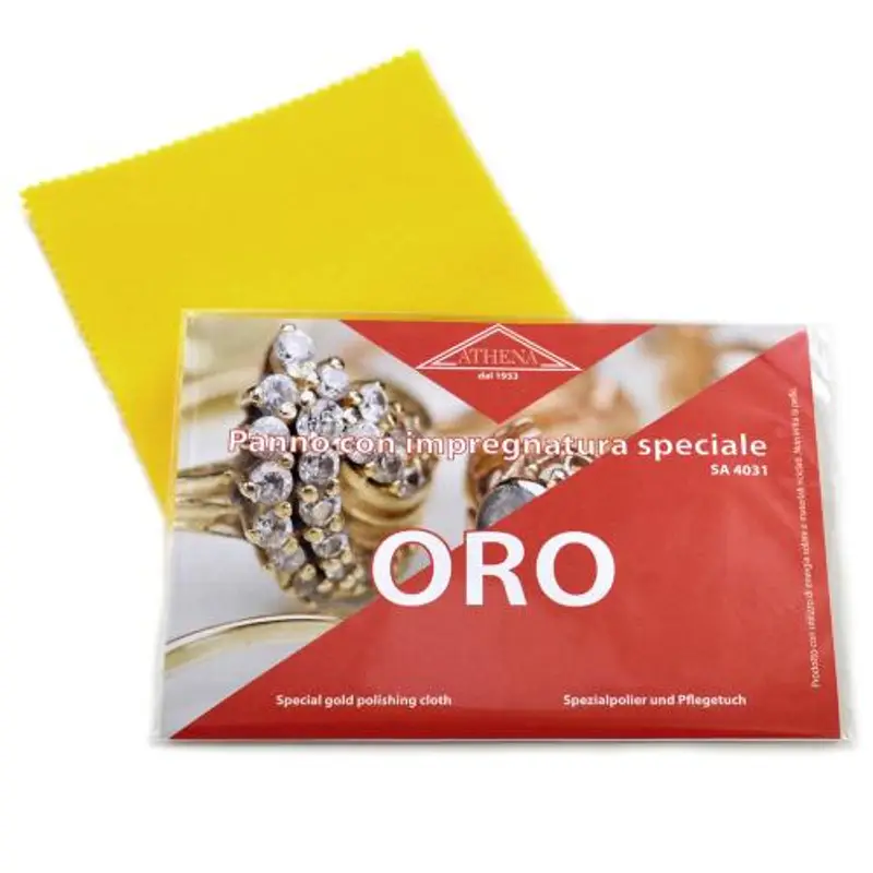 panno pulizia gioielli in oro silbo cm 30x24