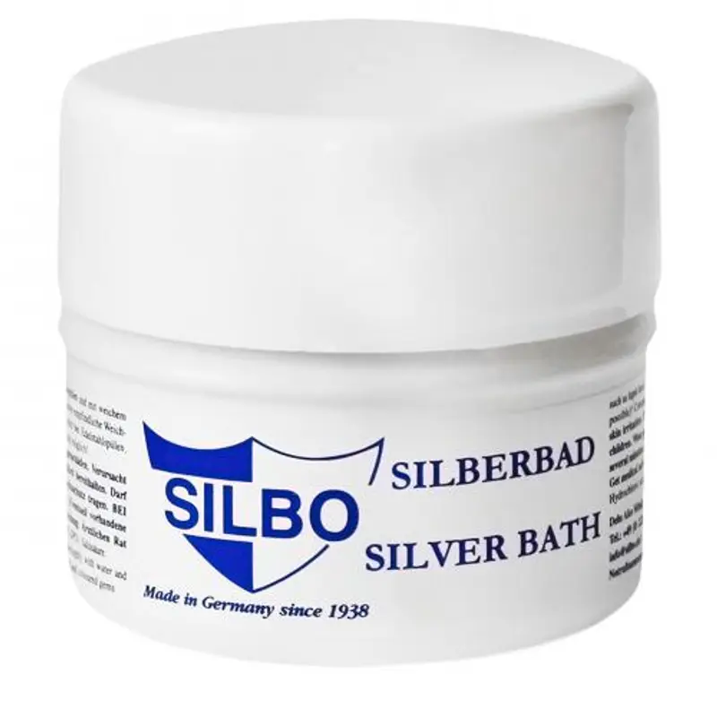 soluzione per pulizia gioielli argento - bagno lucidante silbo 150 ml